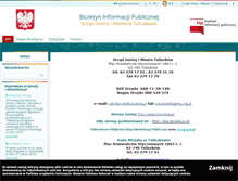 Tablet Screenshot of bip.tuliszkow.pl